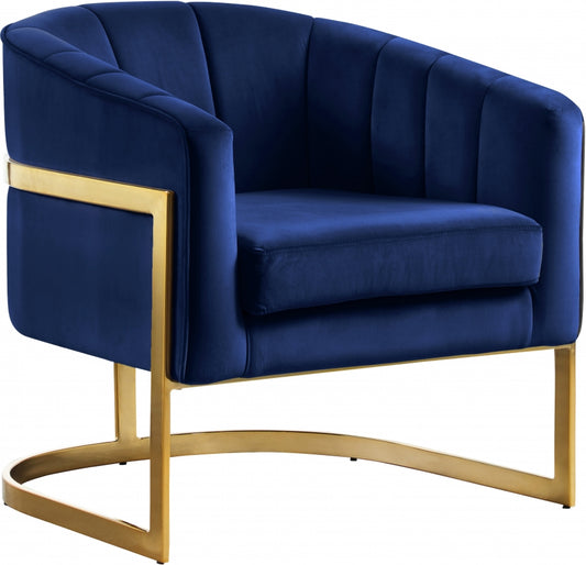 Carter Velvet Accent Chair