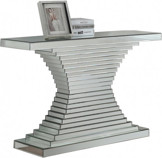 Mirrored Nexus Console Table