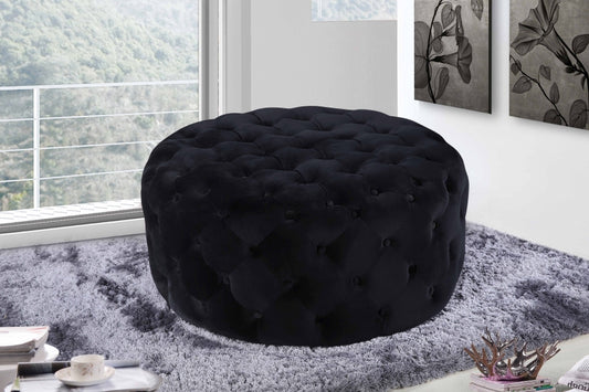 Tufted Round Ottoman