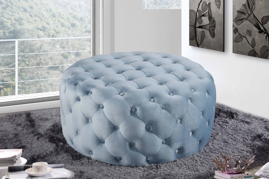 Tufted Round Ottoman