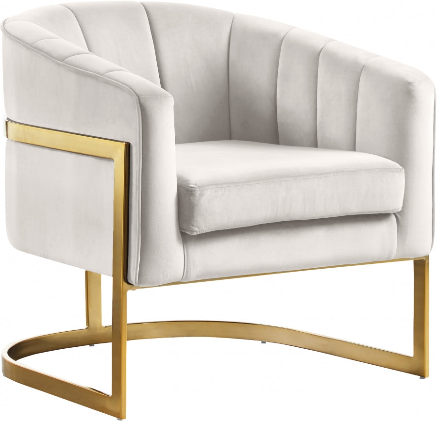 Carter Velvet Accent Chair