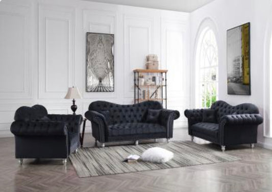 Tufted Sofa & Loveseat Set