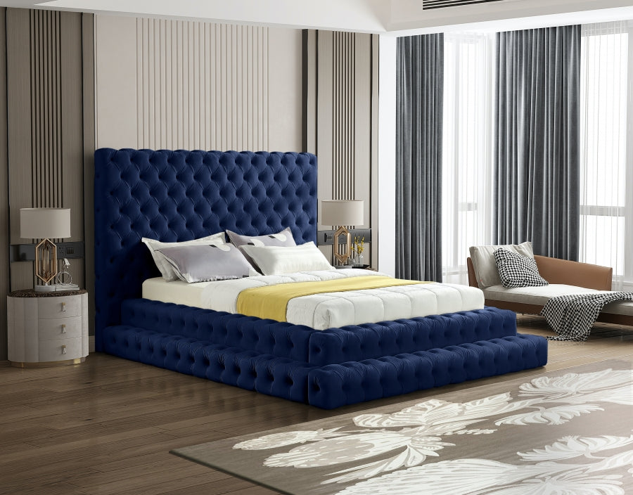 Revel Tufted King Bed Frame