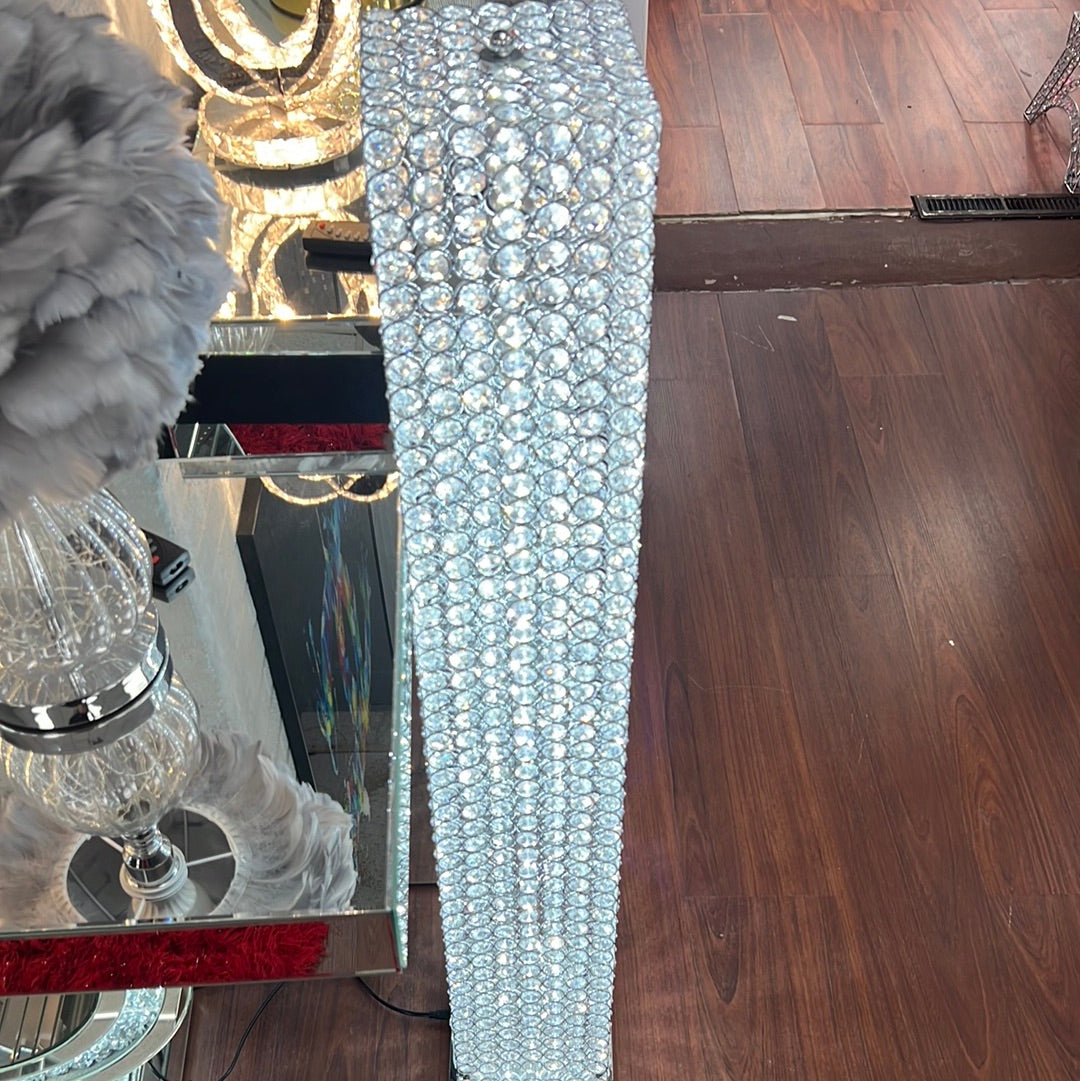 Glam Crystal LED Pedestal
