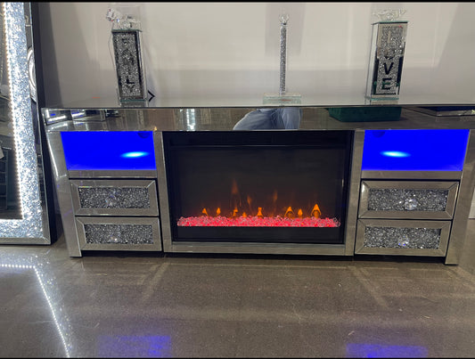 Bahamas Tv Stand Fireplace