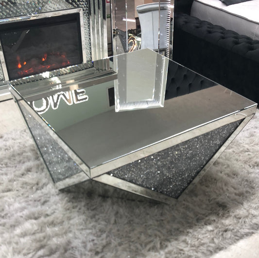 Glam Mirrored Occasional Table 💎