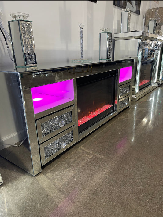 Bahamas Tv Stand Fireplace