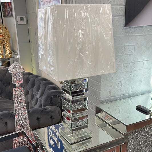 Glam Style Lamp with crushed diamonds 💎