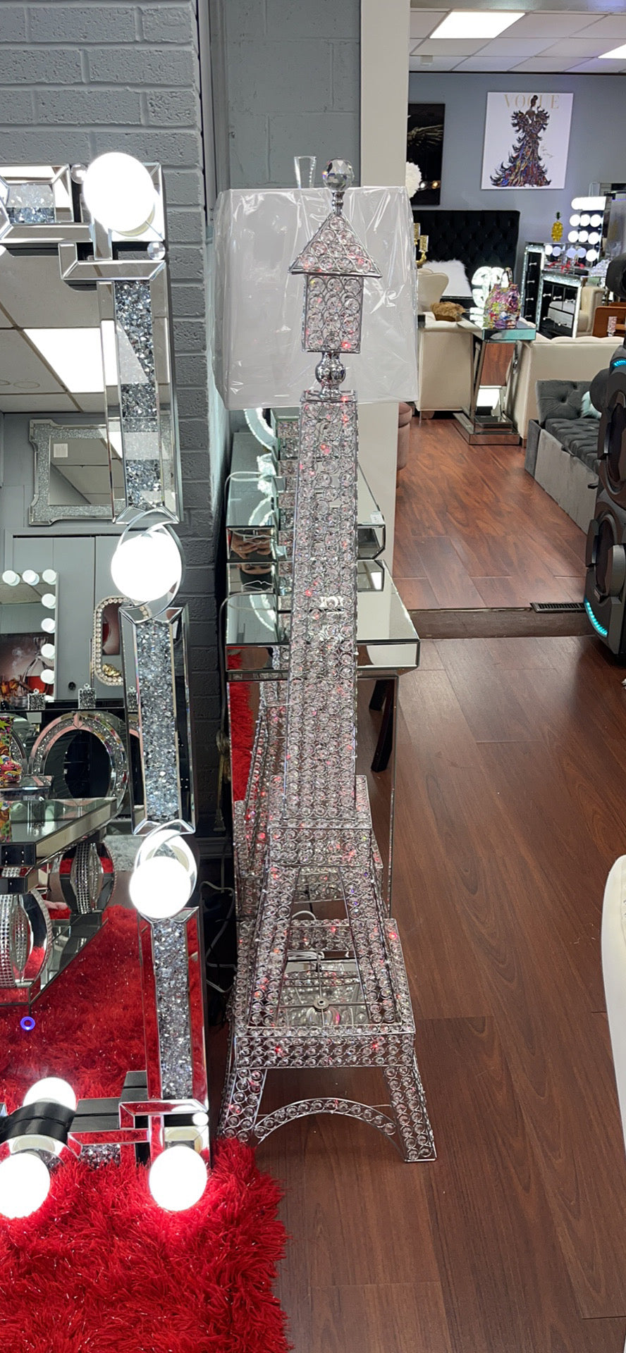 Crystal Eiffel Tower Center Piece