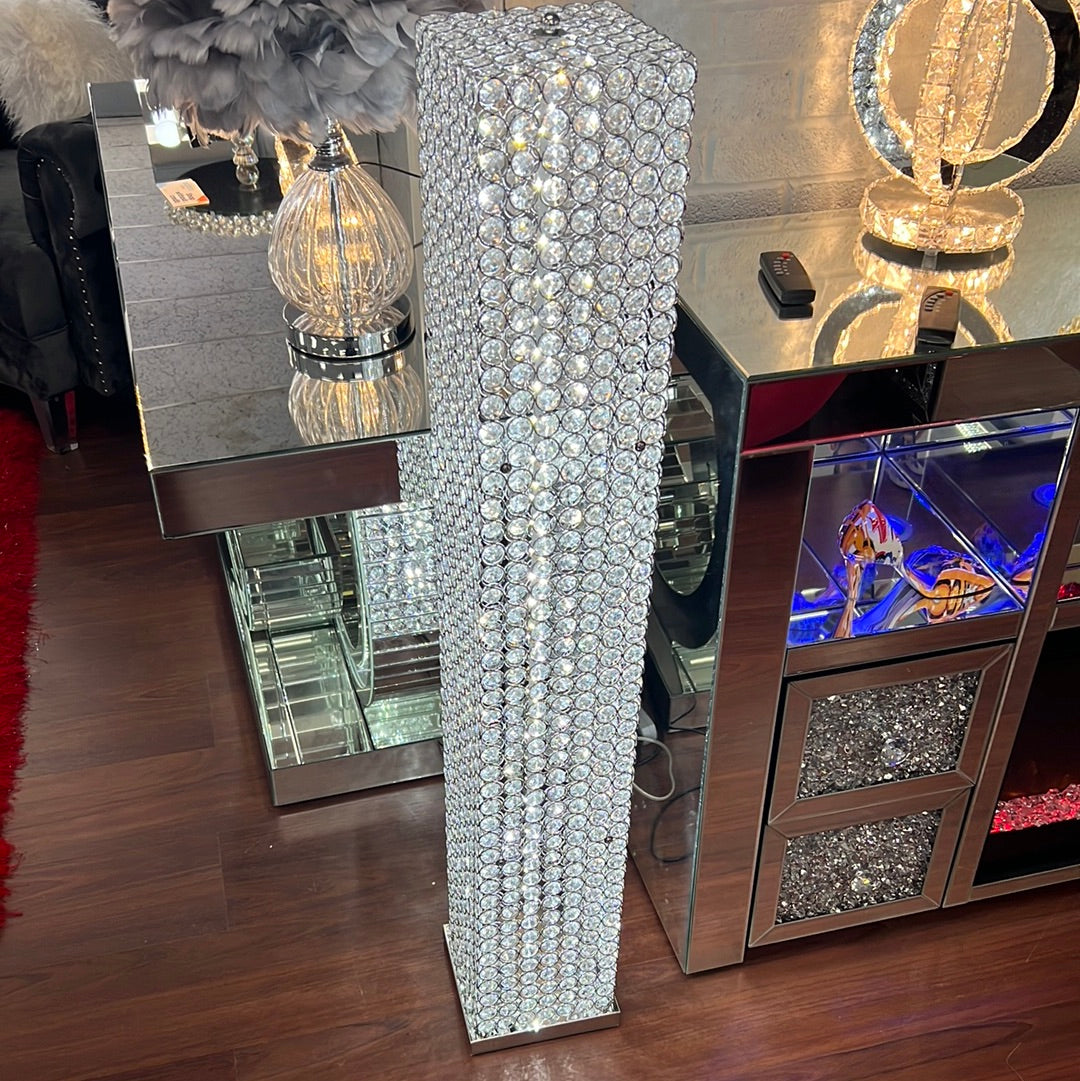 Glam Crystal LED Pedestal
