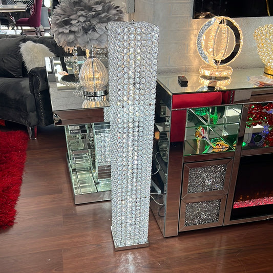 Glam Crystal LED Pedestal