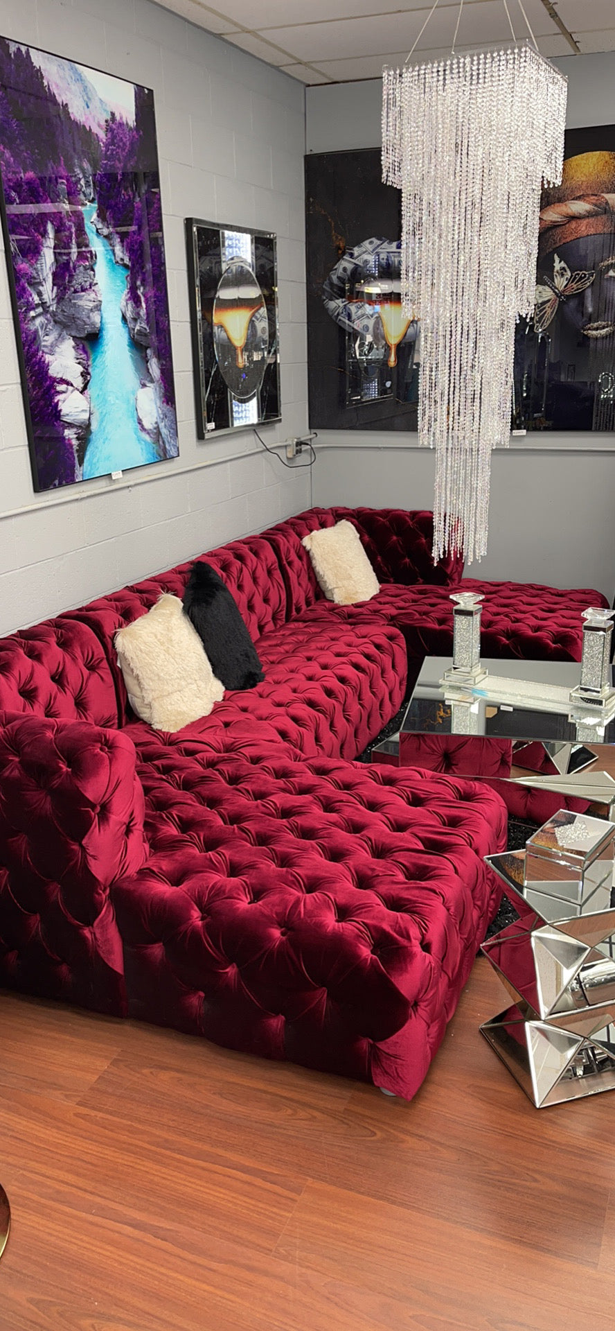Hollywood Double Chaise Sectional