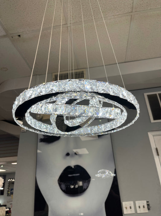 Glam style LED chandelier!