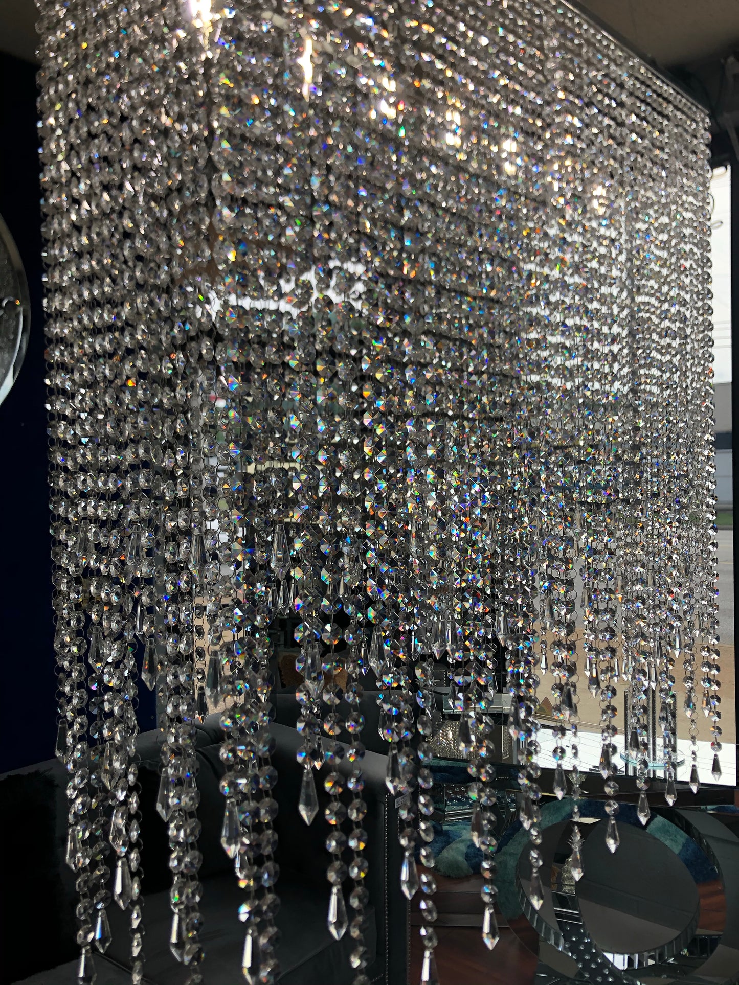 Glam Style Large Chandelier